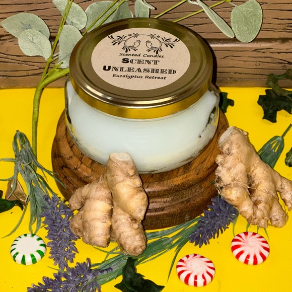 SCENT UNLEASHED CANDLES, **EUCALYPTUS RETREAT. - Picture 3 of 6
